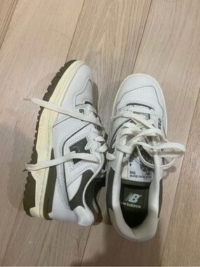 New Balance Men’s 550 Aimè Leon Dore New York Retro Shoes in White and Olive